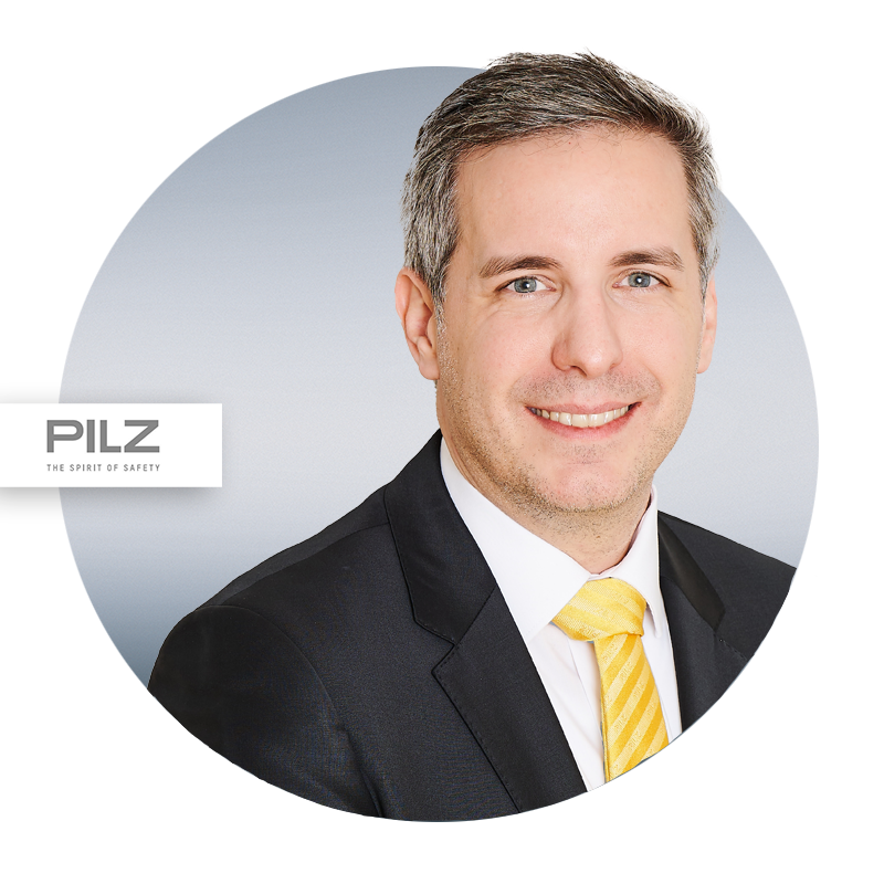 Ing. Stephan Weidinger, Head of Consulting Services bei Pilz 