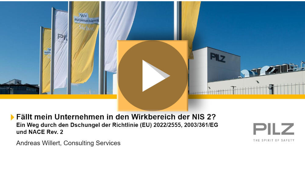Fällt ihr Unternehmen unter die NIS 2? | Jetzt kostenloses Webinar anfordern