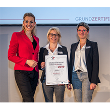 BM Christine Aschbacher, Eveline Bauer, Marianne Ecker