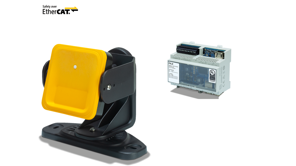 Produktbild PSENradar Auswerteeinheit mit USB, ProfiSafe und EtherCAT FSoE 