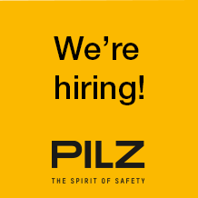 Text reads: We're hiring!