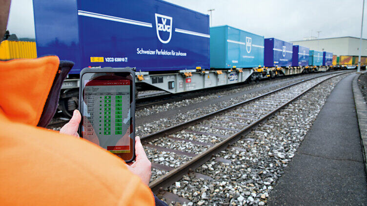 Today, thanks to automation, a properly conducted brake test on a 500 metre long freight train can be completed in five minutes. Today, thanks to automation, a properly conducted brake test on a 500 metre long freight train can be completed in five minutes.