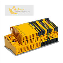 Pioneer for the digital railway: the safe, modular railway control system PSSrail from Pilz paves the way for digital solutions in signalling and railway infrastructure. (Photo: © Pilz GmbH & Co. KG)