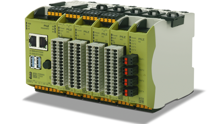 Close-up of a module