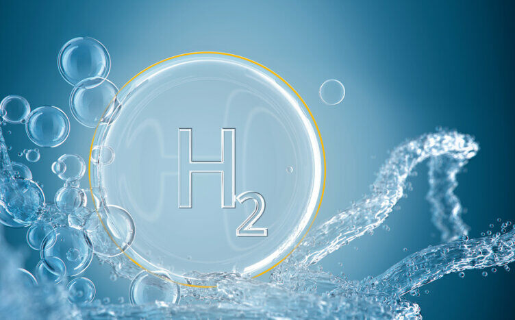Image photo hydrogen H2