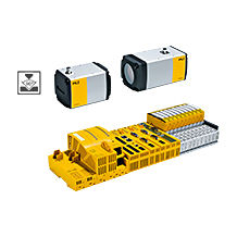 A new module for bending angle measurement is now available for the camera-based protection system PSENvip 2 from Pilz, which forwards usable image data to the press controller. (Photo: Pilz GmbH & Co. KG)