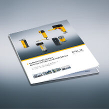 Mockup of leaflet on safety locking devices