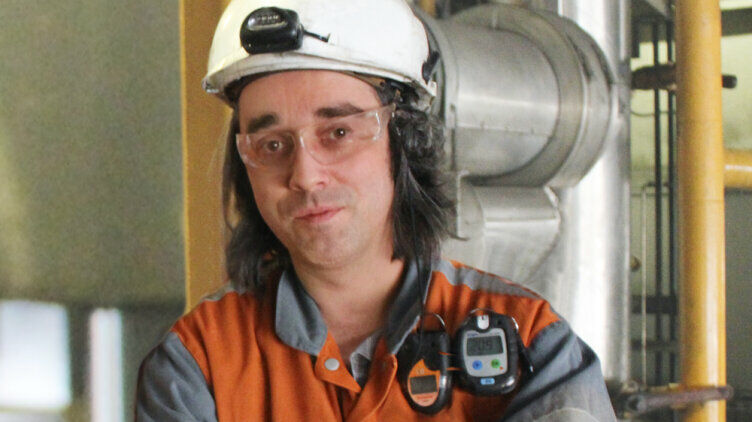 Yves De Sloover, Engineer in the cold rolling mill at ArcelorMittal