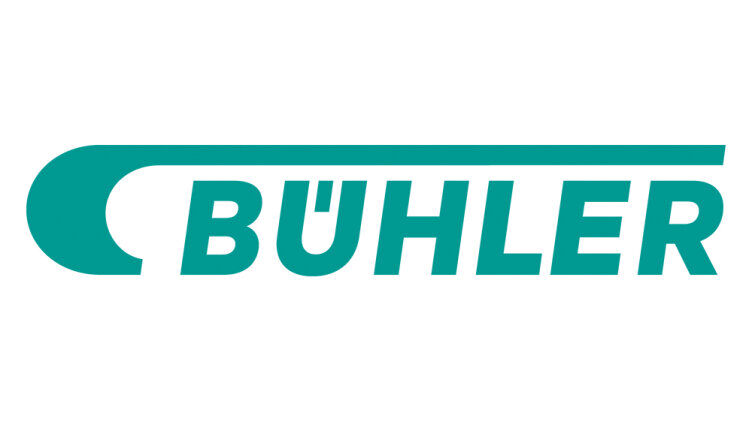 Green Bühler logo on a white background