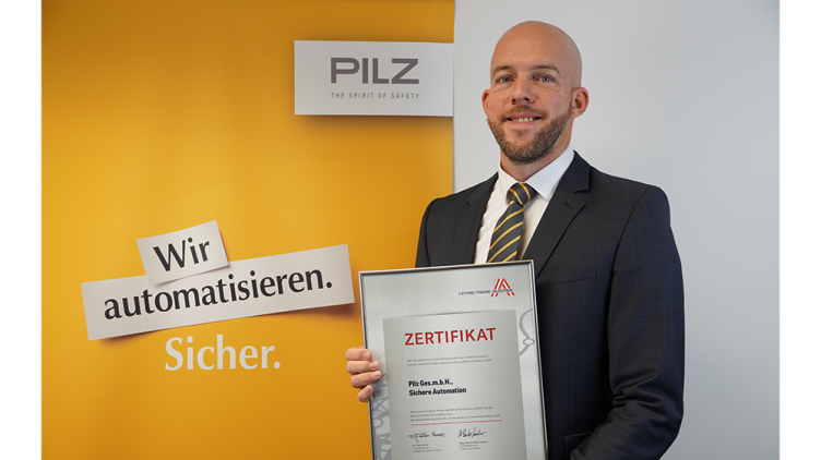 Pilz Östrreich als Leitbetrieb Austria rezertifiziert