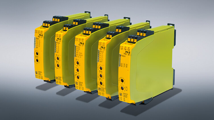 Five new modules are now available in the online tool myPNOZ Creator for Pilz's modular safety relay myPNOZ: four additional input modules and one output module. The expanded function range offers users greater flexibility. (Photo: © Pilz GmbH & Co. KG)