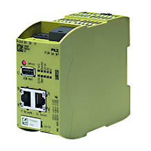 Comprehensive protection for industrial automation networks: The SecurityBridge firewall from Pilz now also guarantees the monitoring of data communication between any other network subscribers outside of the Pilz range. (Photo: Pilz GmbH & Co. KG)