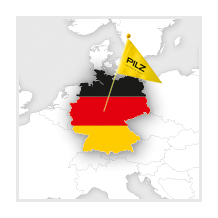 Der Hauptsitz von Pilz Deutschland in Google Maps